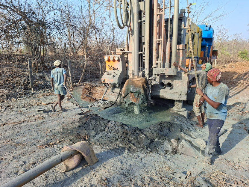 Borewell, Adivasi School Wada