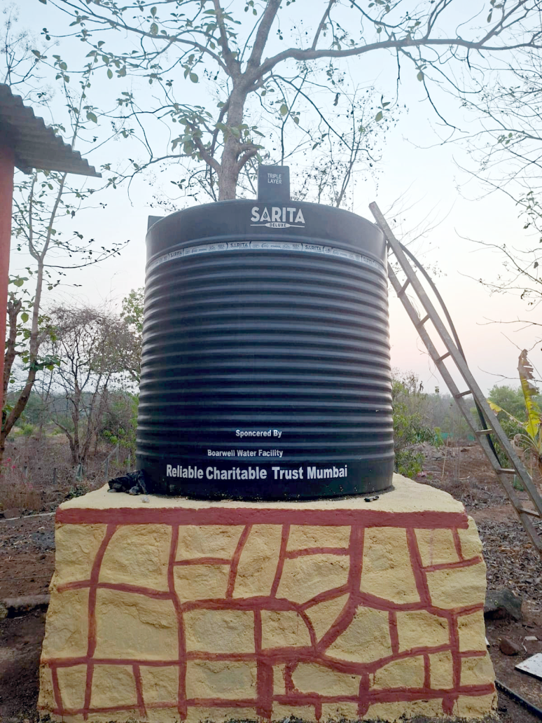 A Borewell Brings Clean Water to Adivasi School, Wada